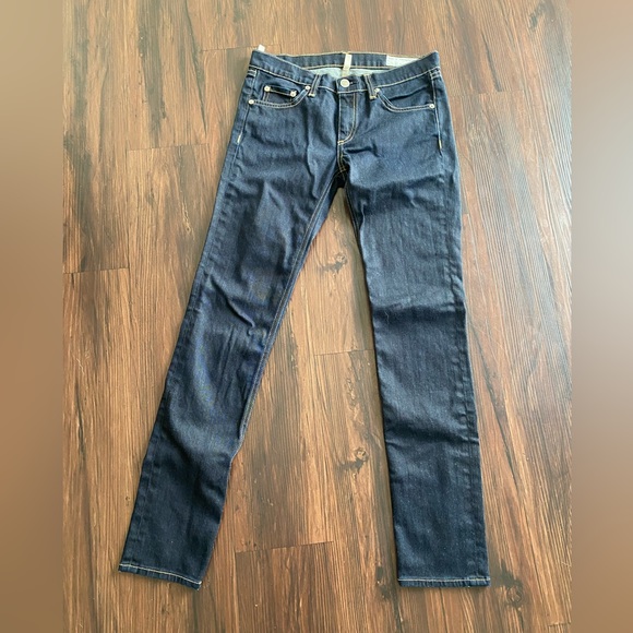 Rag & Bone Mid-rise Skinny Blue Jeans. Size 27 - Picture 3 of 10